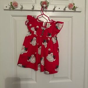 Eleanor Rose | Vintage Santa Dress / Tunic | Red | size 2